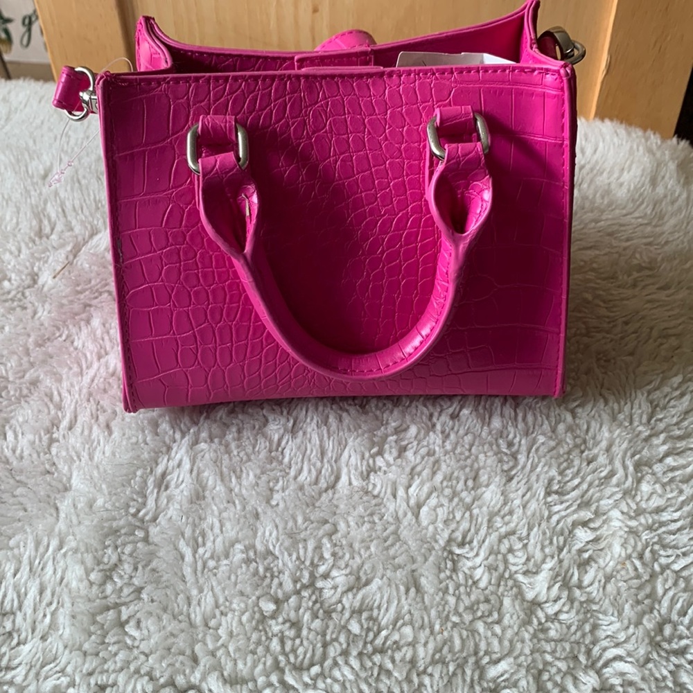 Hot pink mini purse